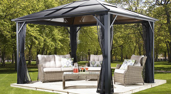 Altitude 4 Season Gazebo Crown Spas Pools Winnipeg