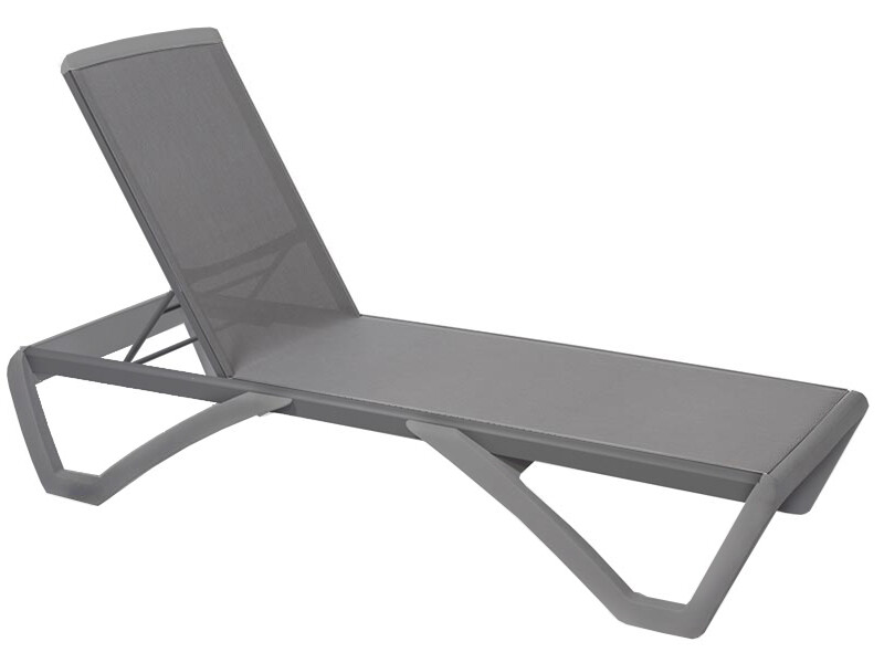 ANTHRACITE/GREY CHAISE LOUNGE