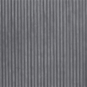 Close-up view of the “Blacksmith” structure colour option used on Visscher gazebos and pergolas. The surface features vertically aligned, evenly spaced ribbed grooves with a matte charcoal-black finish. The texture replicates powder-coated metal with subtle tonal variations across each rib to mimic aged iron. The ridges provide a sense of industrial durability while maintaining a sleek and refined appearance, suitable for framing support beams and posts on modern outdoor structures. The blacksmith tone adds depth and contrast when paired with lighter panels or roofs.