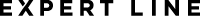 The Hayward Expert Line logo shown on a transparent background, featuring the words “EXPERT LINE” in bold, uppercase, sans serif lettering rendered entirely in solid black. The word “EXPERT” appears on the left, followed by a visually distinctive stylised “X” that is wider and more angular than the surrounding letterforms, acting as a central visual anchor within the logo. This stylised X is formed using sharp, intersecting diagonal strokes that create a strong, geometric appearance, subtly separating “EXPERT” from “LINE” while drawing emphasis to the centre of the logo. The word “LINE” appears to the right in matching black uppercase lettering, aligned on the same baseline with consistent stroke weight and spacing. There is no mention of the Hayward name within the logo, no colour accents, no gradients, no outlines, no shadows, no icons, and no additional graphic elements. The minimalist black typography relies on high contrast against the transparent background, ensuring clarity and legibility when overlaid on any surface while conveying a premium, professional, trade focused brand identity.